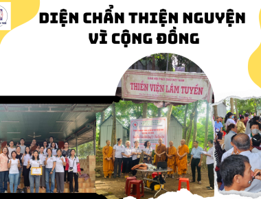 THIỆN NGUYỆN TẠI THIỀN VIỆN LÂM TUYỀN ĐỒNG NAI - DIỆN CHẨN VÌ CỘNG ĐỒNG