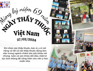 KỶ NIỆM 69 NĂM NGÀY THẦY THUỐC VIỆT NAM 27-02-2024